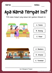Lembar 9: Apa Nama Tempat Ini?