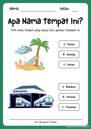 Lembar 11: Apa Nama Tempat Ini?