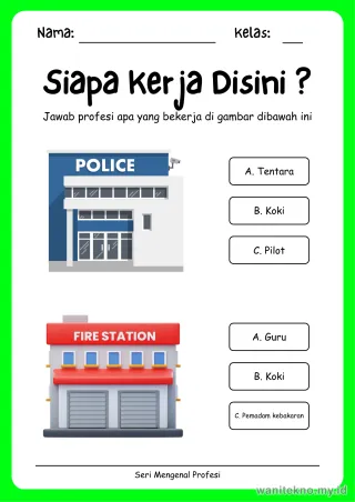 Lembar 3: Siapa Kerja Disini ?