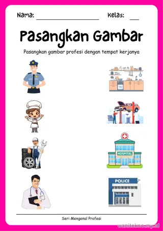 Lembar 6: Pasangkan Gambar