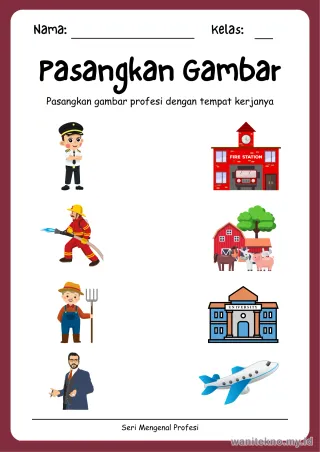 Lembar 8: Pasangkan Gambar
