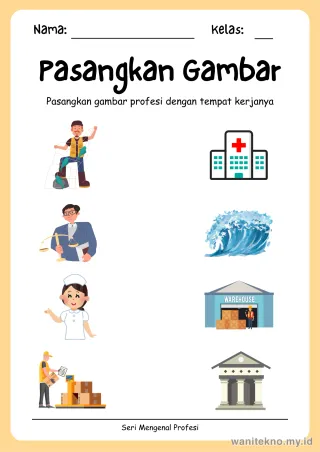 Lembar 9: Pasangkan Gambar