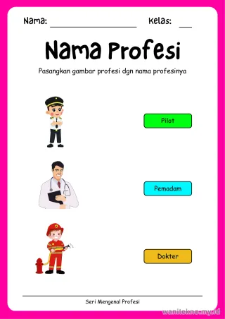 Lembar 3: Nama Profesi