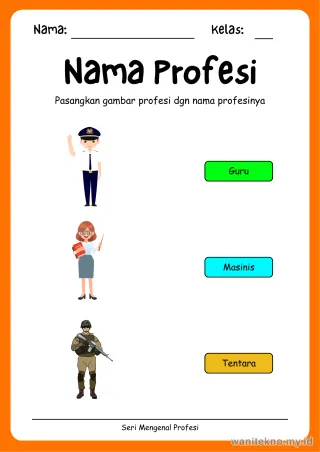 Lembar 4: Nama Profesi