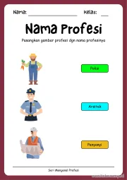 Lembar 5: Nama Profesi