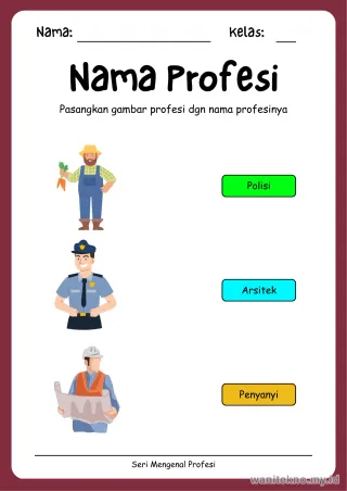 Lembar 5: Nama Profesi
