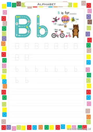 Lembar 2: Tracing Alfabet 2